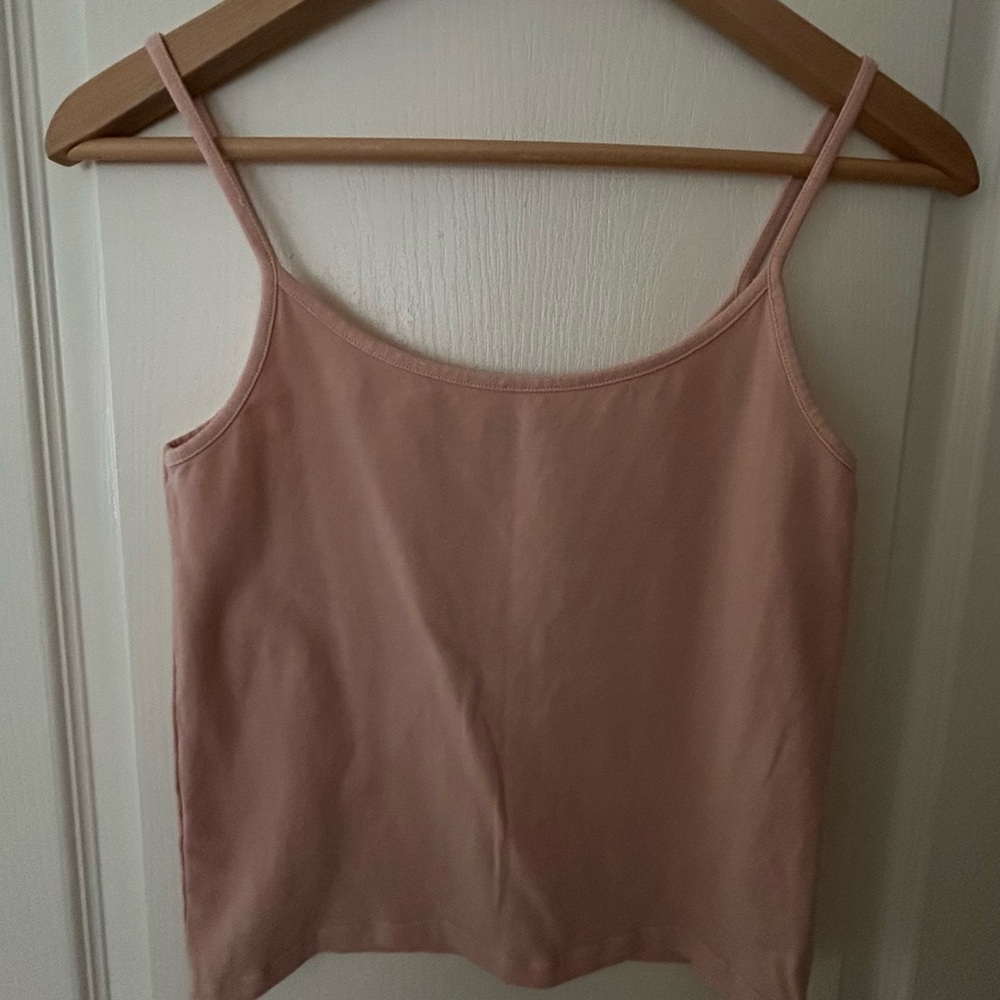 John Galt Pale Blush Pink Tank. One Size